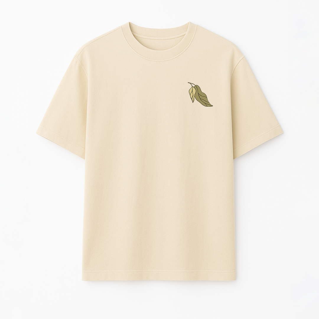 OBRAH AUTUMN OVERSIZED TEE | BEIGE