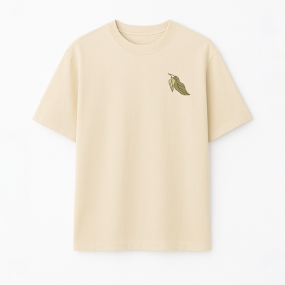 OBRAH AUTUMN OVERSIZED TEE | BEIGE